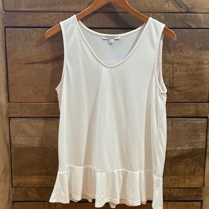 Green Envelope White blouse: size S